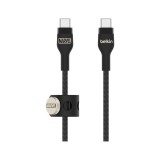 Belkin USB-C to USB-C Cable 60W 2M. Black/Ironman (CAB011qc2MSG-DY)