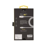 สายชาร์จ TITANV USB-A to Lightning Cable 2.4A Fast Charge 1.2M MFI Basic White (TI-C01)
