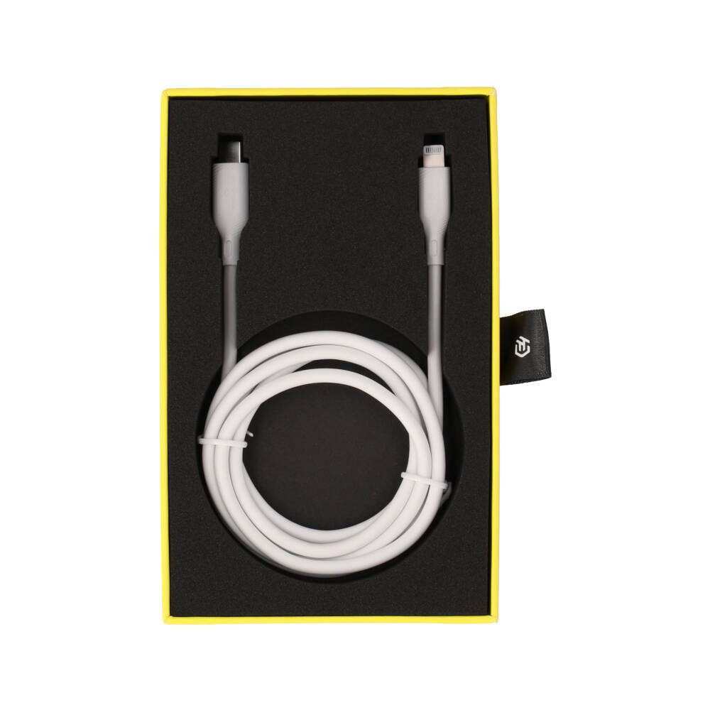 สายชาร์จ TITANV USB-C to Lightning Cable Basic 3A/60W Super Fast Charge (MFI) 1.2M White (TI-C05)