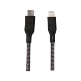 สายชาร์จ TITANV USB-C to Lightning Cable Nylon 3A/60W Super Fast Charge (MFI) 1.5M Balck (TI-C06)