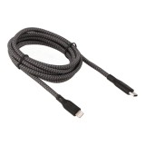 สายชาร์จ TITANV USB-C to Lightning Cable Nylon 3A/60W Super Fast Charge (MFI) 1.5M Balck (TI-C06)