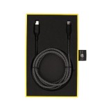 สายชาร์จ TITANV USB-C to Lightning Cable Nylon 3A/60W Super Fast Charge (MFI) 1.5M Balck (TI-C06)