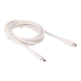 สายชาร์จ TITANV USB-C to USB-C Cable Basic 60W 1.5M White (TI-C03)