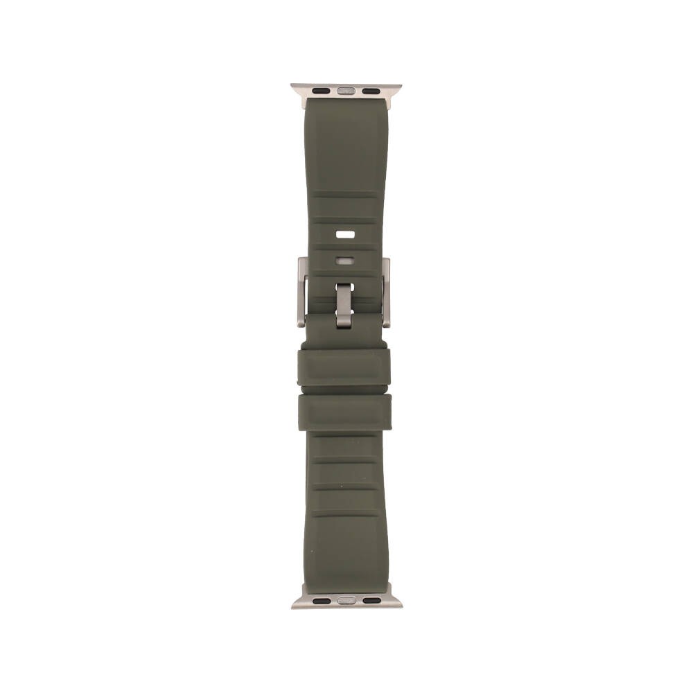 Blue Box สาย Apple Watch Strap Series 6,7,8,9,SE1,SE2 (40/41mm) Rubber Blackish Green