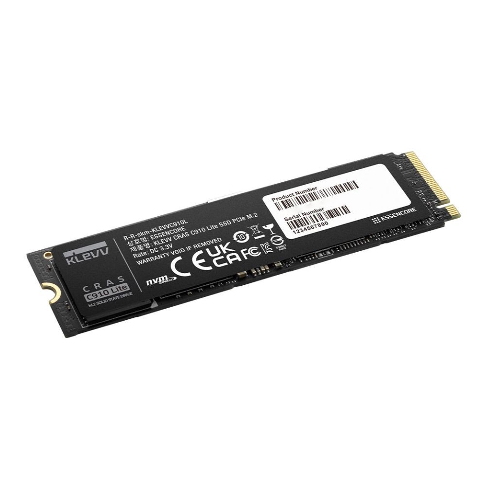 Klevv Ssd การ์ดเอสเอสดี KLEVV 500GB CRAS C910 Lite SSD M.2