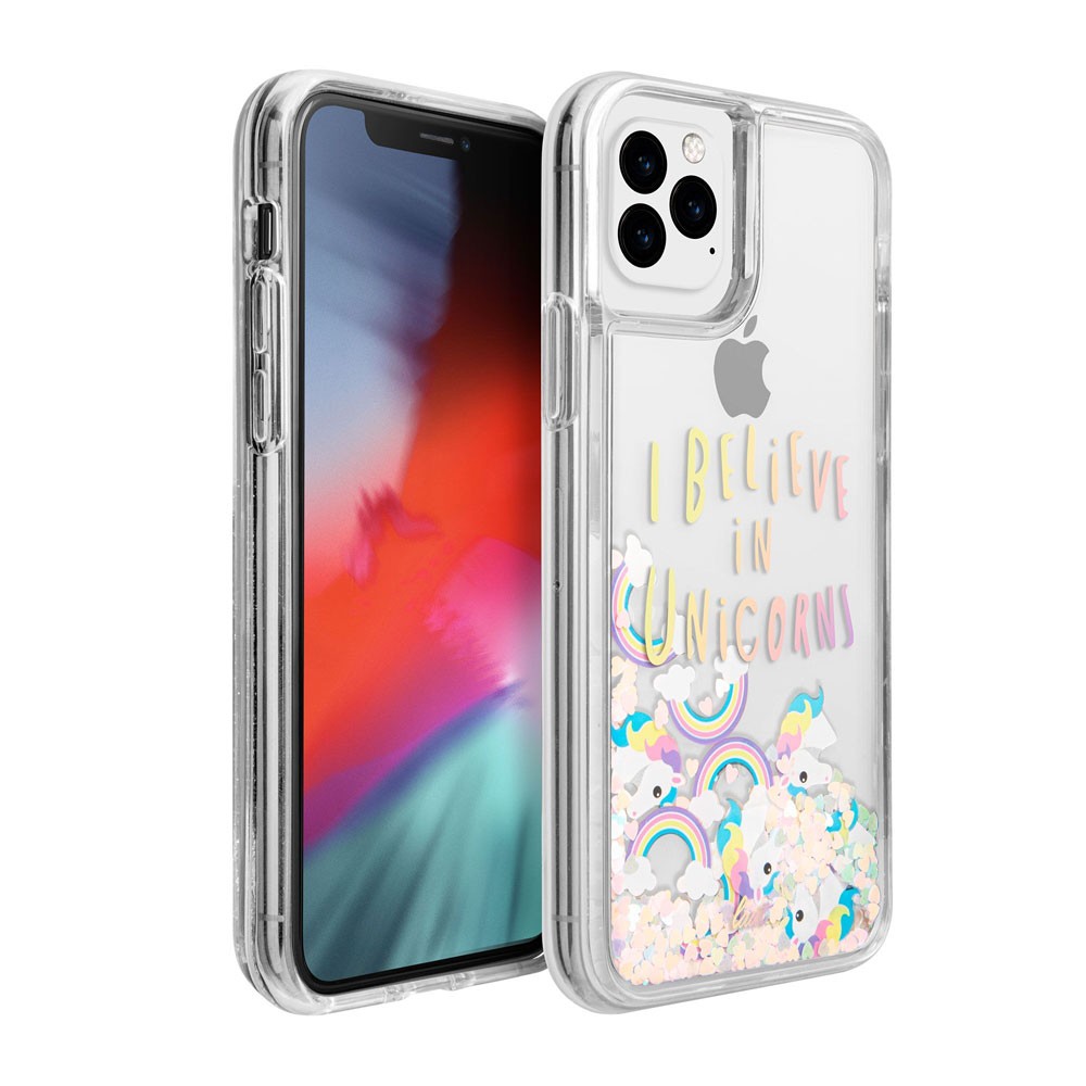 เคสกลิตเตอร์ iPhone 11 Pro Max LAUT Liquid Glitter Unicorn