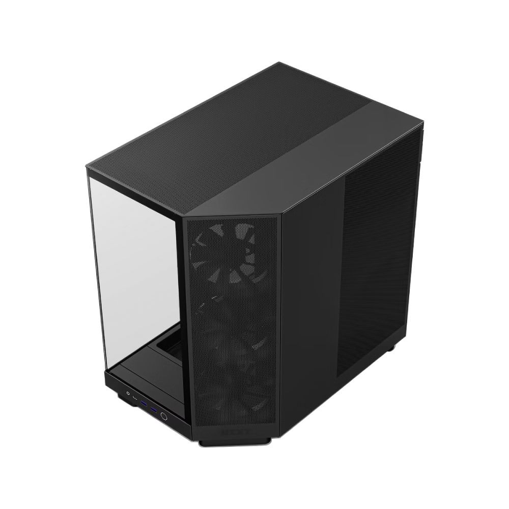 เคสคอมพิวเตอร์ NZXT H6 Flow Black (CC-H61FB-01)