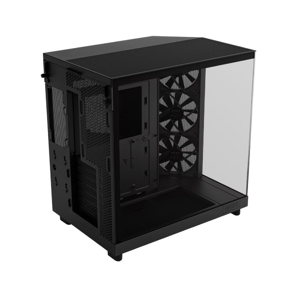 เคสคอมพิวเตอร์ NZXT H6 Flow Black (CC-H61FB-01)