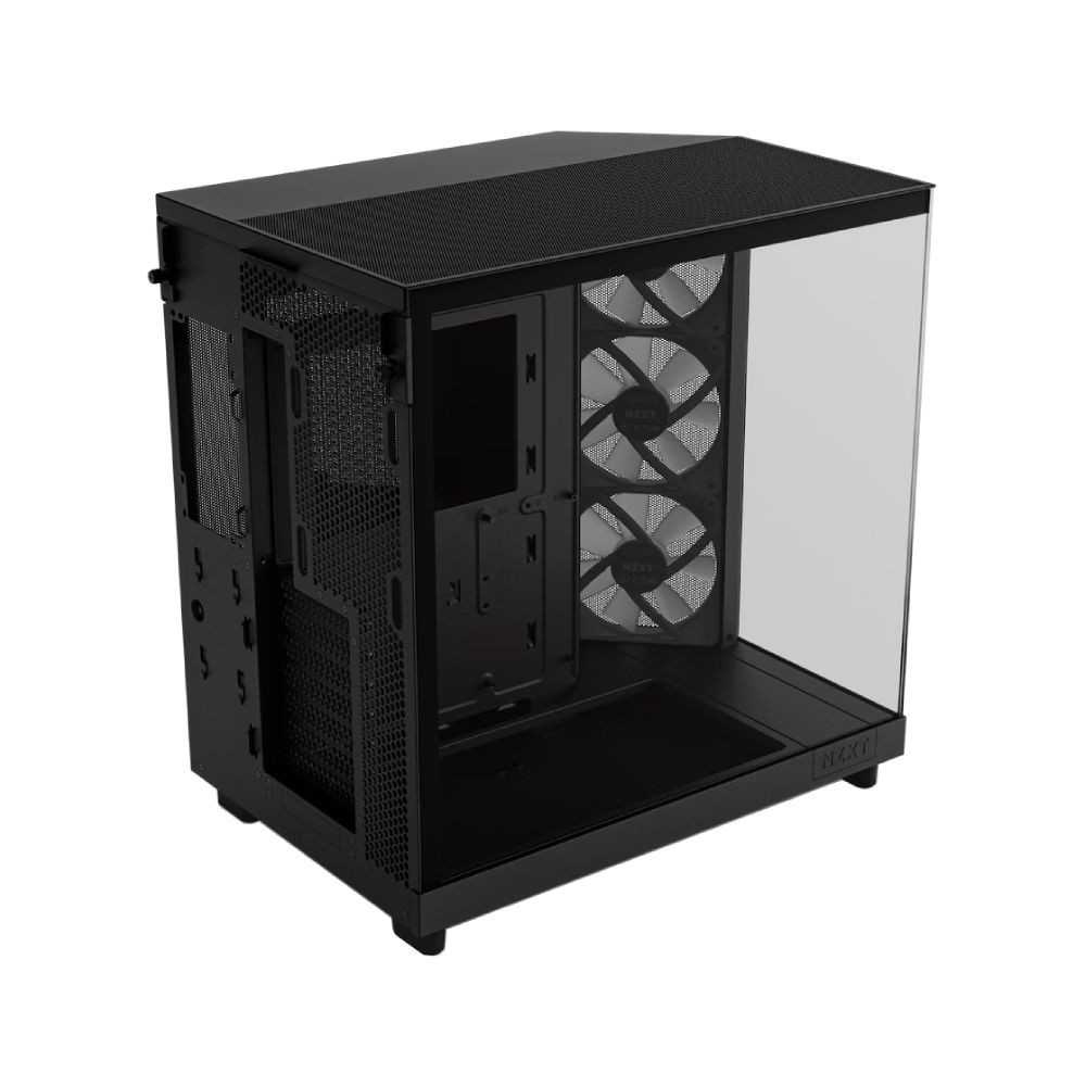 เคสคอมพิวเตอร์ NZXT H6 Flow RGB Black (CC-H61FB-R1)