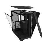 เคสคอมพิวเตอร์ NZXT H6 Flow RGB Black (CC-H61FB-R1)