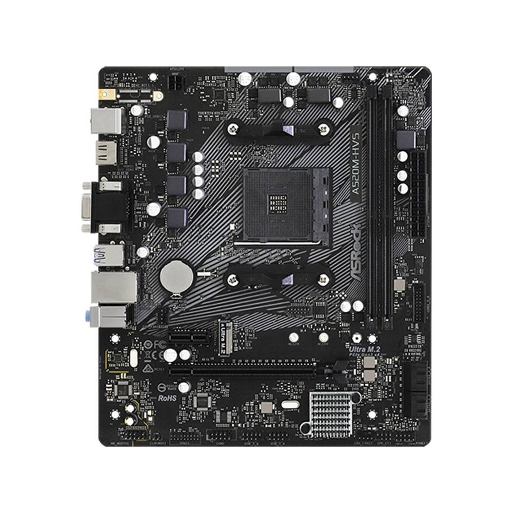 เมนบอร์ด ASRock A520M-HVS AM4