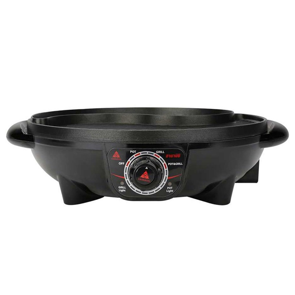 เตาปิ้งย่างไฟฟ้า HANABISHI รุ่น BBQ-01S Black