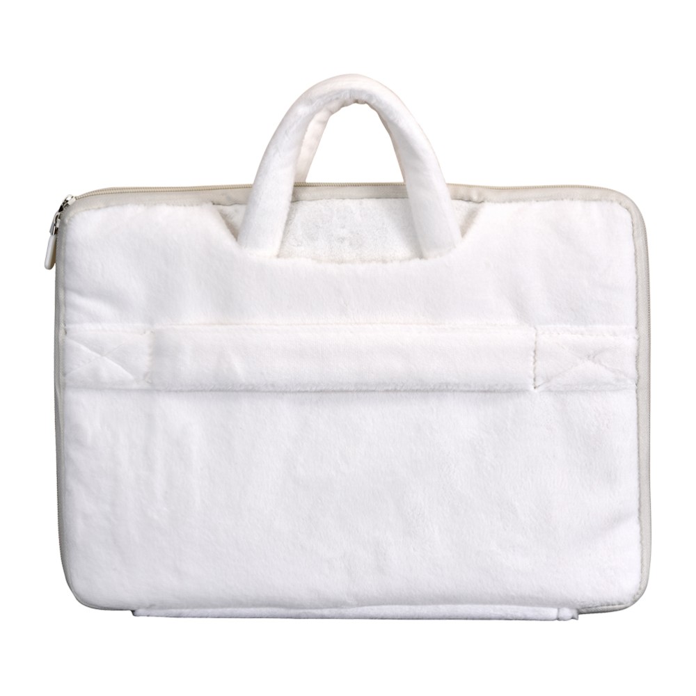 กระเป๋าโน๊ตบุ๊ค Icarer Plush Macbook/Laptop 14 inch Dono smile White