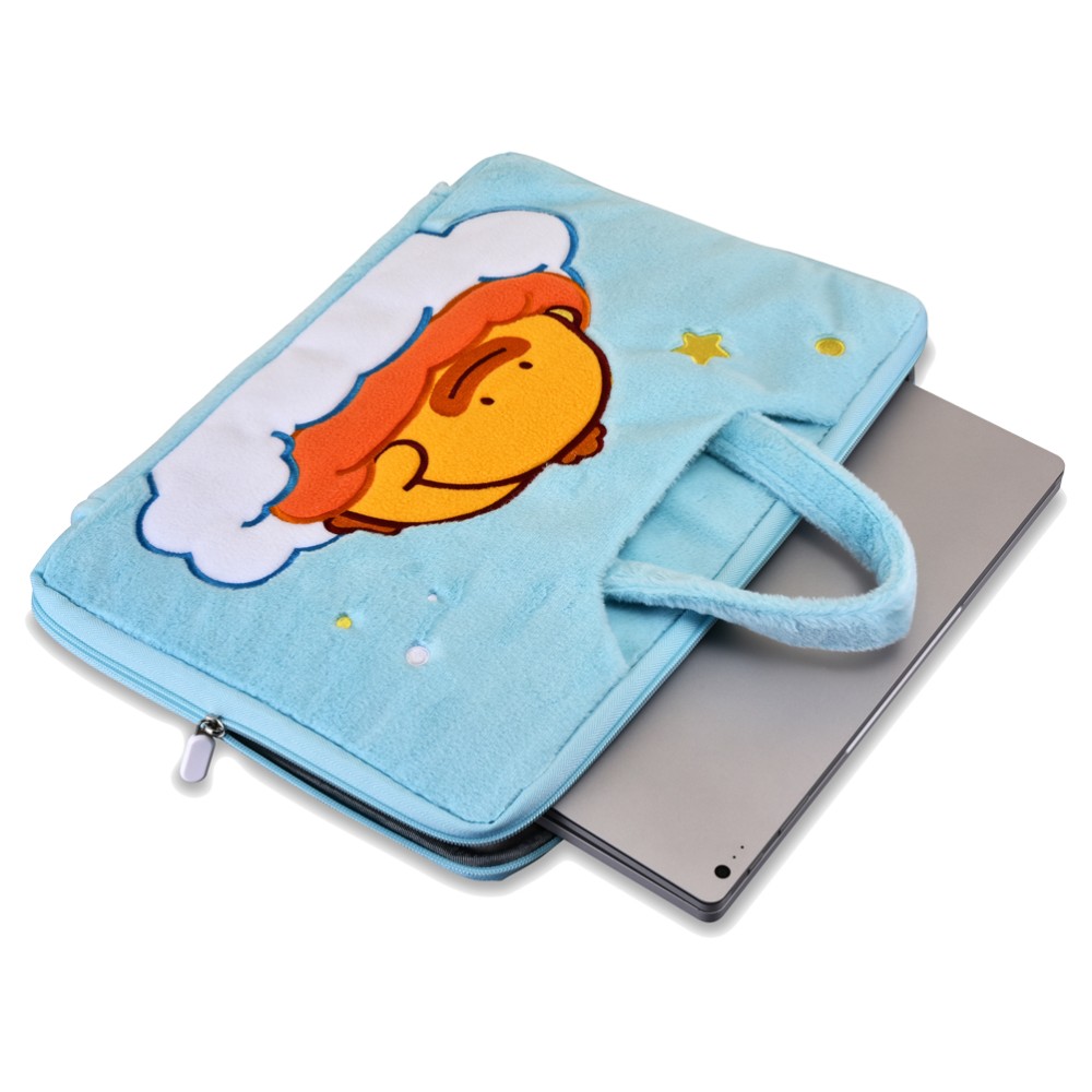 กระเป๋าโน๊ตบุ๊ค Icarer Plush Macbook/Laptop 14 inch Dono clouds Blue