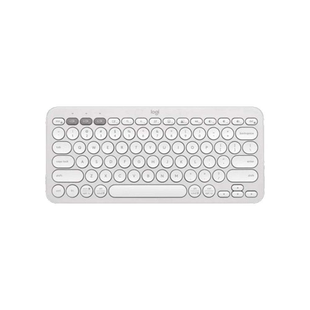 คีย์บอร์ดไร้สาย Logitech Keyboard Multi-Device K380s White (TH/EN)