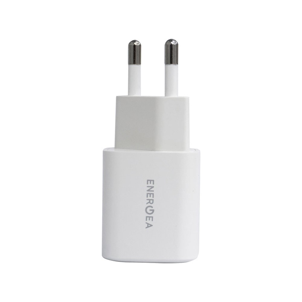 อะแดปเตอร์ ENERGEA Wall USB Charger 1 USB-A (QA3.0A) / 1 USB-C (PD35W) (US) GaN White (TISI)