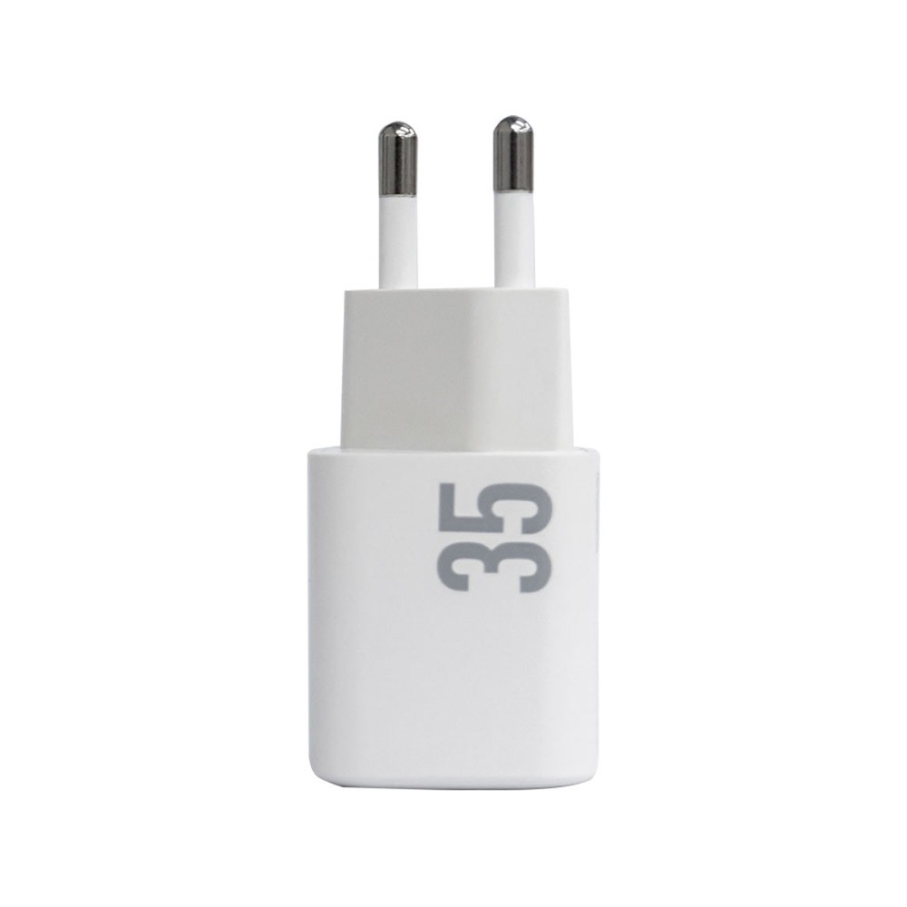 อะแดปเตอร์ ENERGEA Wall USB Charger 1 USB-A (QA3.0A) / 1 USB-C (PD35W) (US) GaN White (TISI)