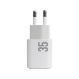 อะแดปเตอร์ ENERGEA Wall USB Charger 1 USB-A (QA3.0A) / 1 USB-C (PD35W) (US) GaN White (TISI)