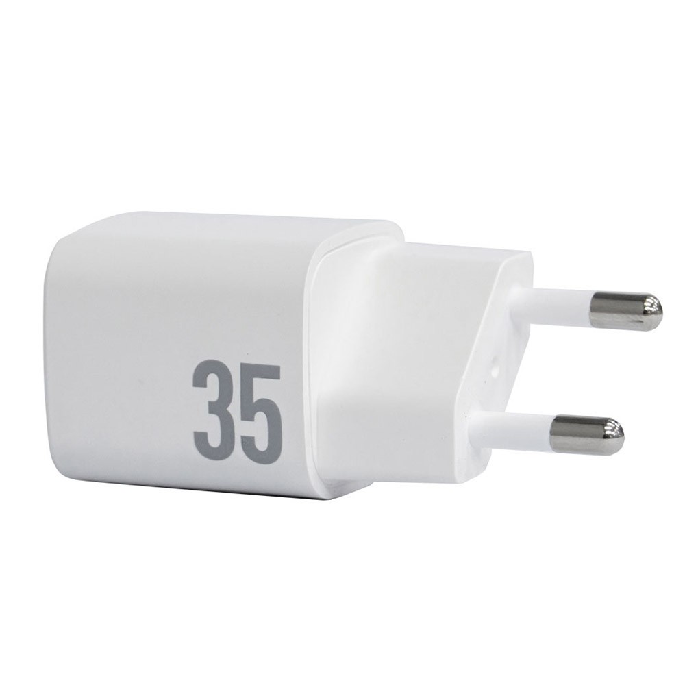 อะแดปเตอร์ ENERGEA Wall USB Charger 1 USB-A (QA3.0A) / 1 USB-C (PD35W) (US) GaN White (TISI)