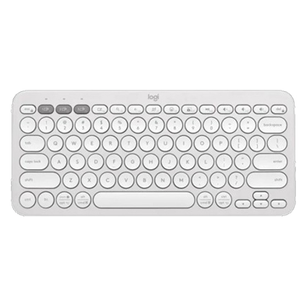 คีย์บอร์ดไร้สาย Logitech Keyboard Multi-Device K380s White (TH/EN)