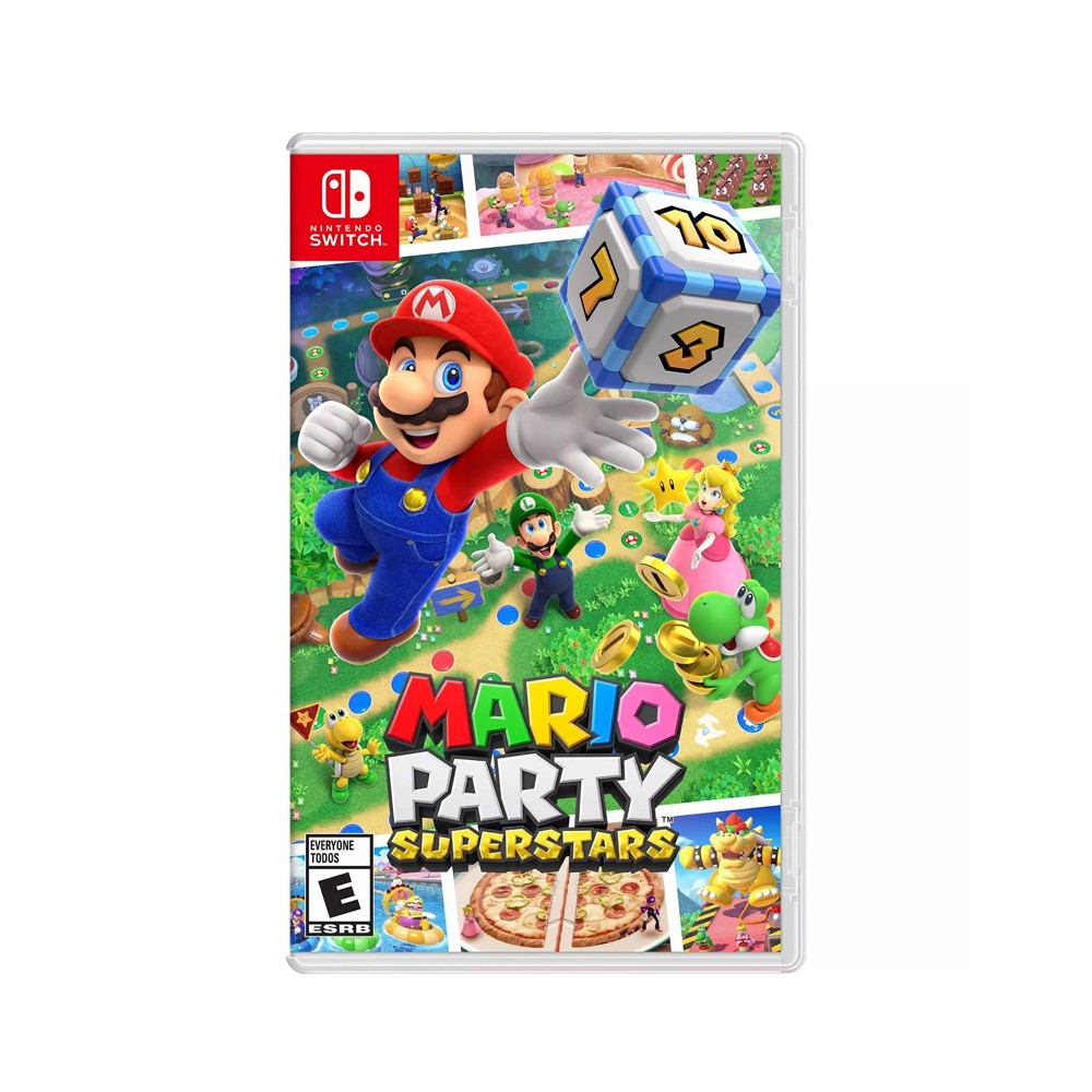 แผ่นเกม Nintendo Switch : Mario Party Superstars (MDE)