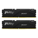 แรมพีซี Kingston DDR5 32GB/5600MHz.CL40 (2x16GB) Fury Beast (KF556C40BBK2-32)