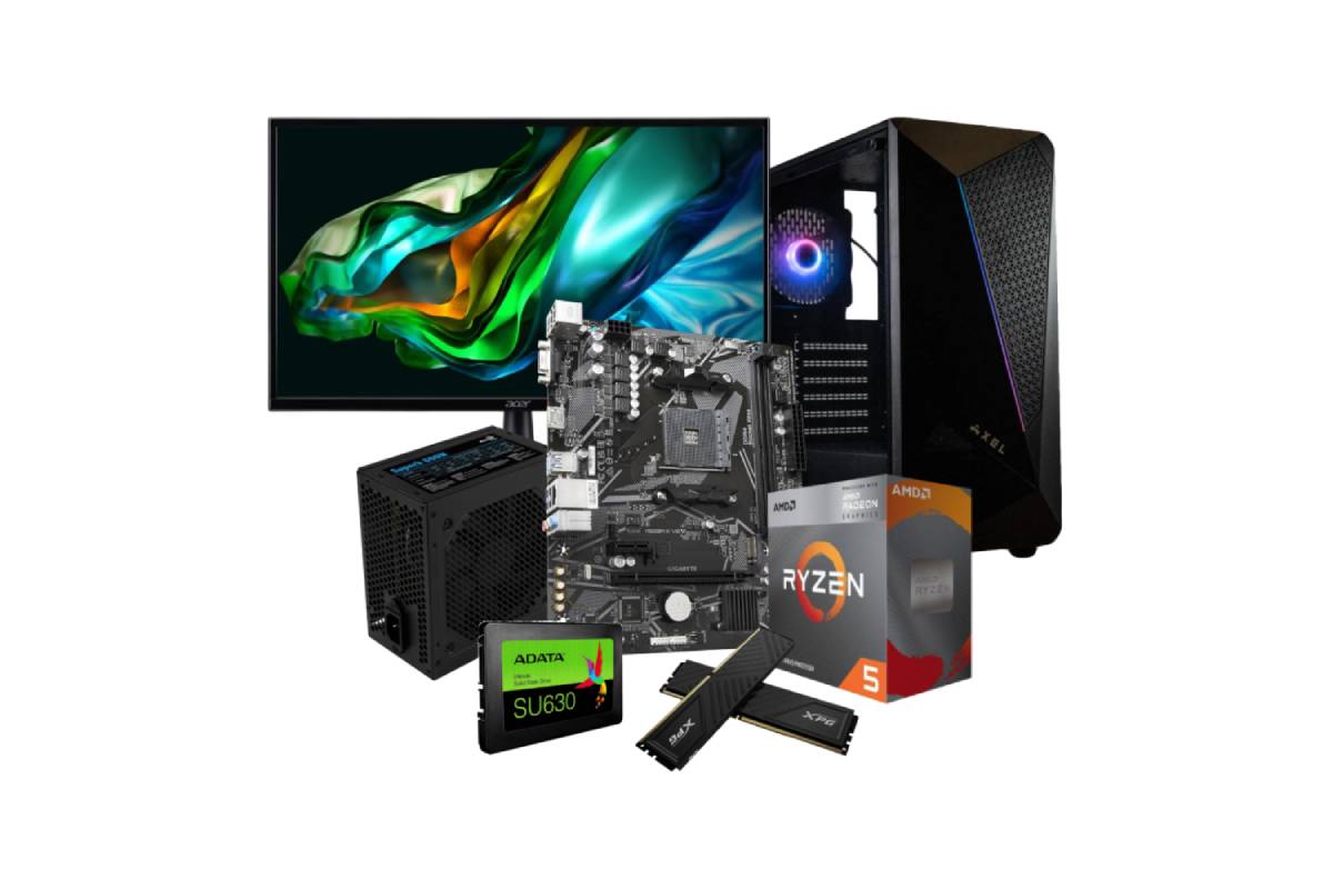 Computer Set - EQUIP 24001 (R5 4600G/16G-3200/SSD240)