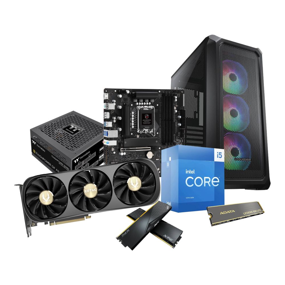 Computer Set - EQUIP 24010 (i5-13500/16G-5200/SSD500/RTX4070Ti)