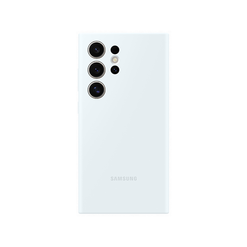 เคส Samsung Silicone S24 Ultra 5G White