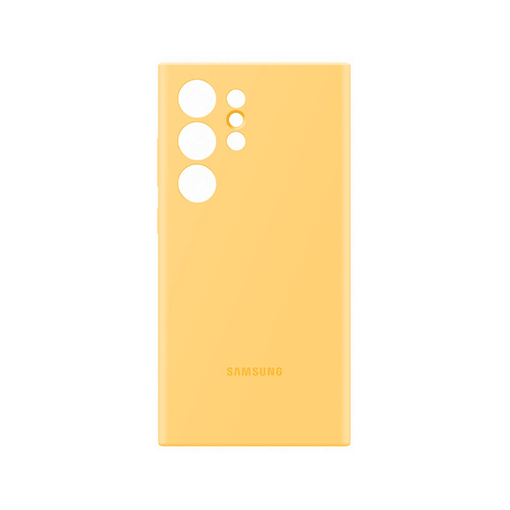เคส Samsung Galaxy S24 Ultra Silicone Yellow
