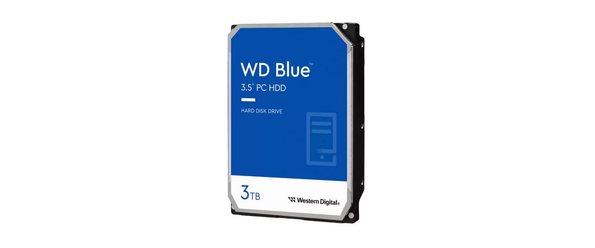 ฮาร์ดดิสก์ WD HDD 3TB 5400rpm 256MB Blue (WD30EZAX)