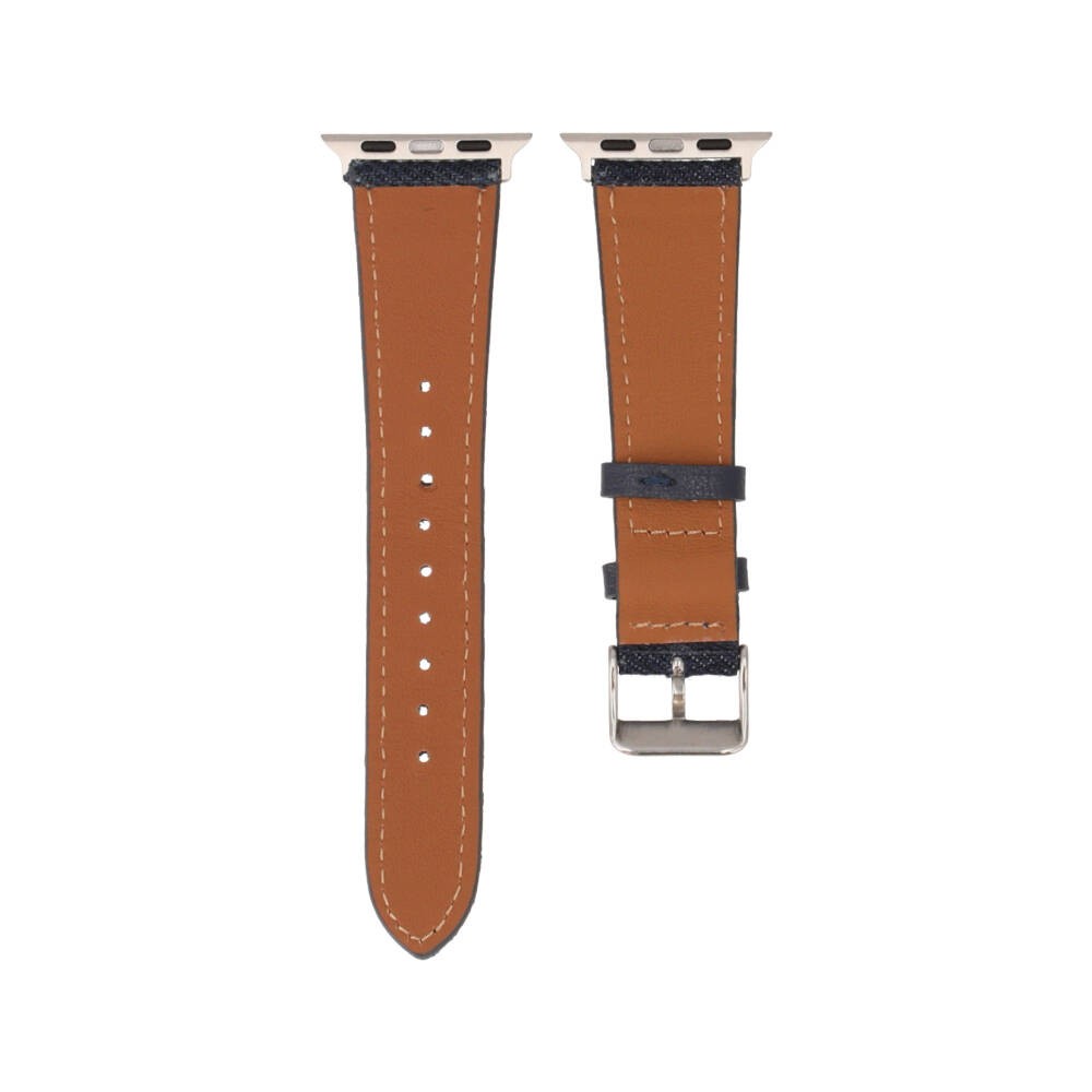 Blue Box สาย Apple Watch Strap Series 6,7,8,9,SE1,SE2 (40/41mm) Dark Blue Jeans