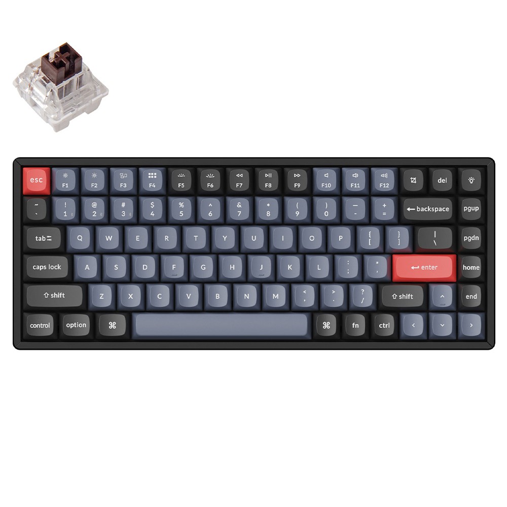 คีย์บอร์ดเกมมิ่ง Keychron K2 Pro Mechanical (QMK/VIA) - Brown Switch (Eng/Th)