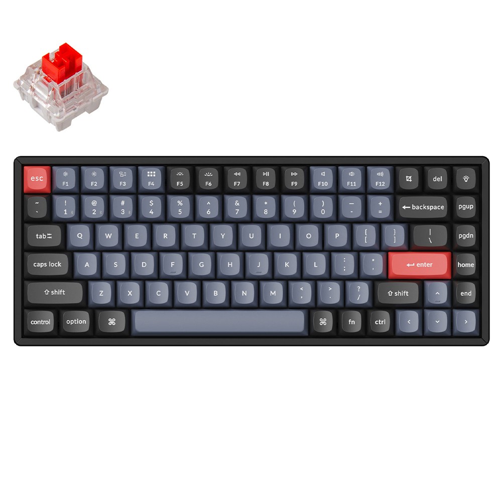 คีย์บอร์ดเกมมิ่ง Keychron K2 Pro Mechanical (QMK/VIA) - Red Switch (Eng/Th)
