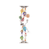 Blue Box สาย Apple Watch Strap Series 6,7,8,9,SE1,SE2 (40/41mm) Flowery with Charm