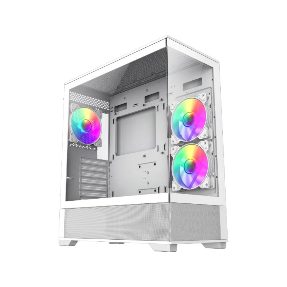 เคสคอมพิวเตอร์ Cold Cool C5 Case ATX White