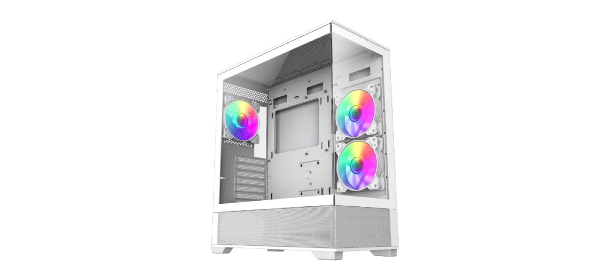 เคสพีซี Cold Cool PC Case C5 (ATX, White)