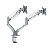 แขนจับมอนิเตอร์ ANDA SEAT Dual Monitor Arm Stealth (AD-W-A6L-2T-FW) White