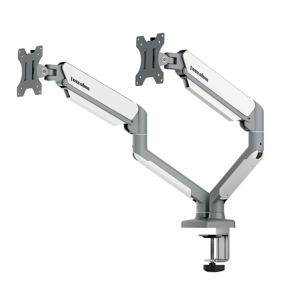 แขนจับมอนิเตอร์ ANDA SEAT Dual Monitor Arm Stealth (AD-W-A6L-2T-FW) White