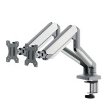 แขนจับมอนิเตอร์ ANDA SEAT Dual Monitor Arm Stealth (AD-W-A6L-2T-FW) White