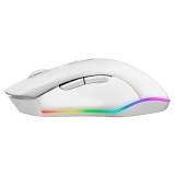 เมาส์เกมมิ่ง Signo Gaming Mouse PRO-SERIES Macro CENTRO GM-907W White