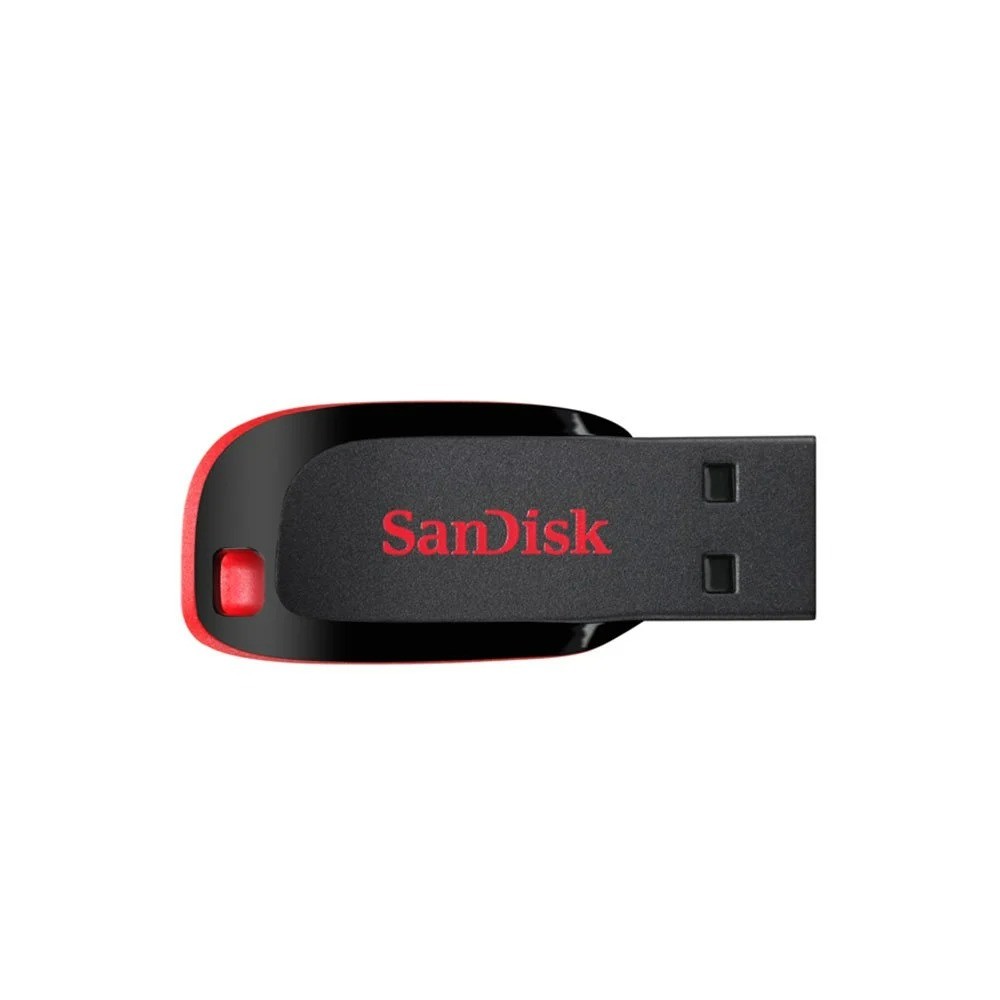 แฟลชไดร์ฟ SanDisk USB Drive Cruzer Blade 128GB Black