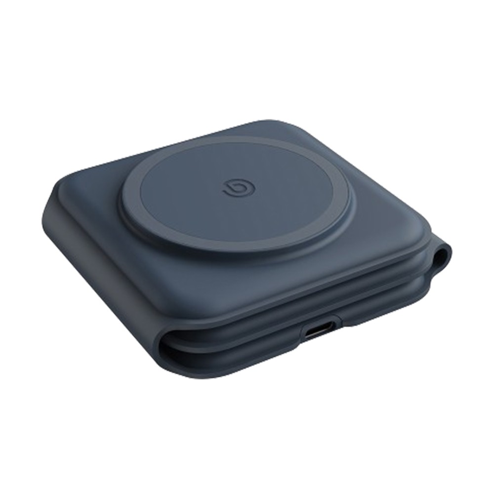 ที่ชาร์จไร้สาย BAZIC 3-in-1 Wireless Charger Foldable Magnetic Pad 15W GOMAG TRIO Navy Blue