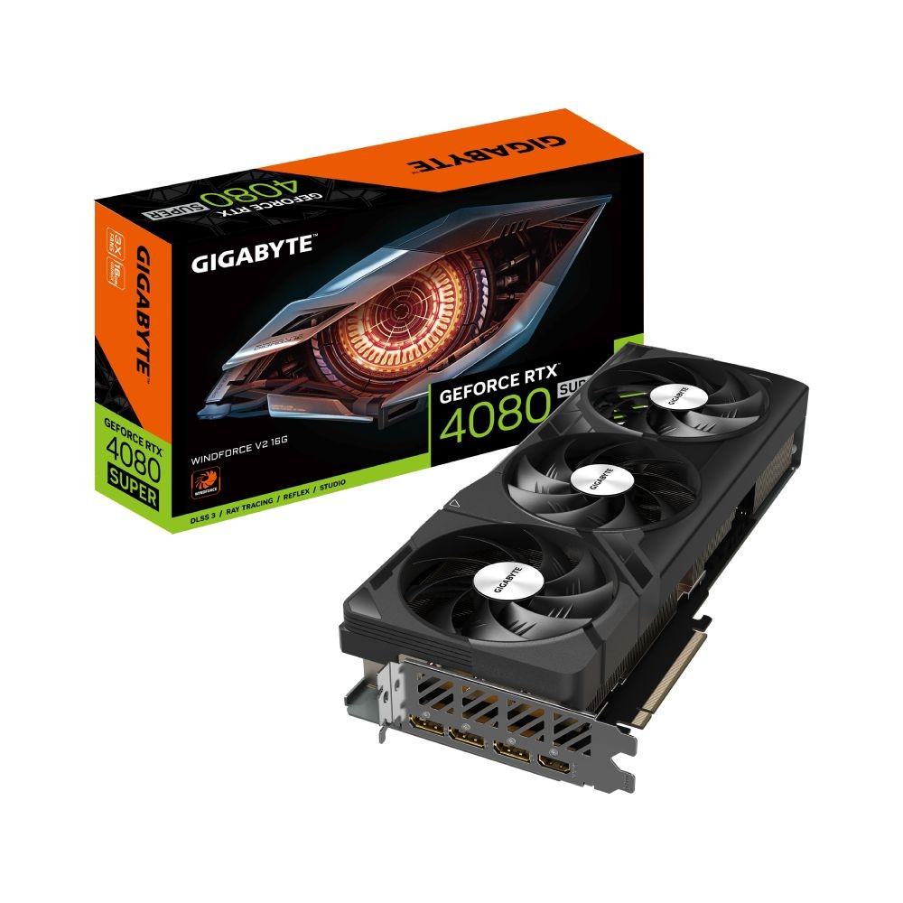 การ์ดจอ Gigabyte Geforce Rtx 4080 Super Windforce V2 16g 3860