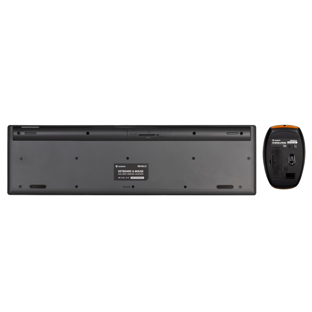 เมาส์และคีย์บอร์ดไร้สาย NUBWO Wireless Combo Set NKM631 Black (TH/EN)