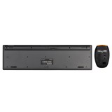 เมาส์และคีย์บอร์ดไร้สาย NUBWO Wireless Combo Set NKM631 Black (TH/EN)