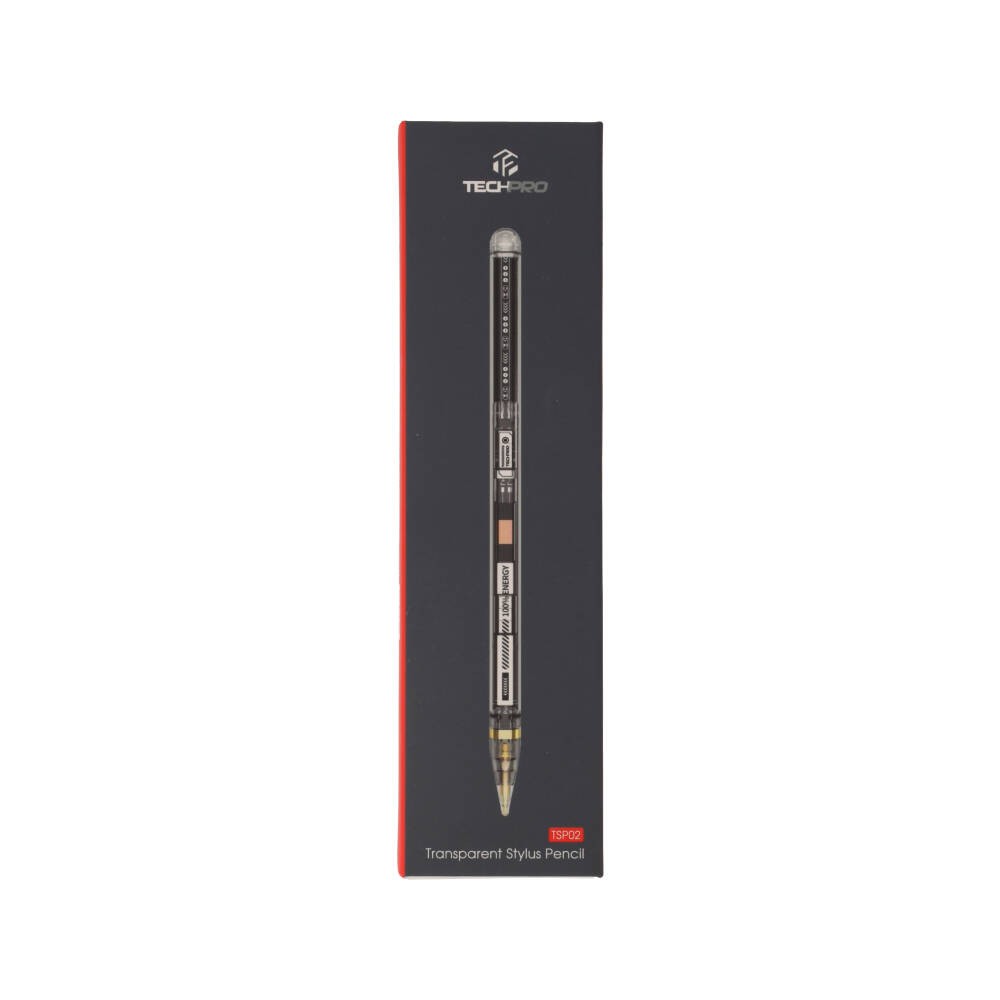 ปากกาสไตลัส TECHPRO Stylus Pencil TSP02 - Transparent