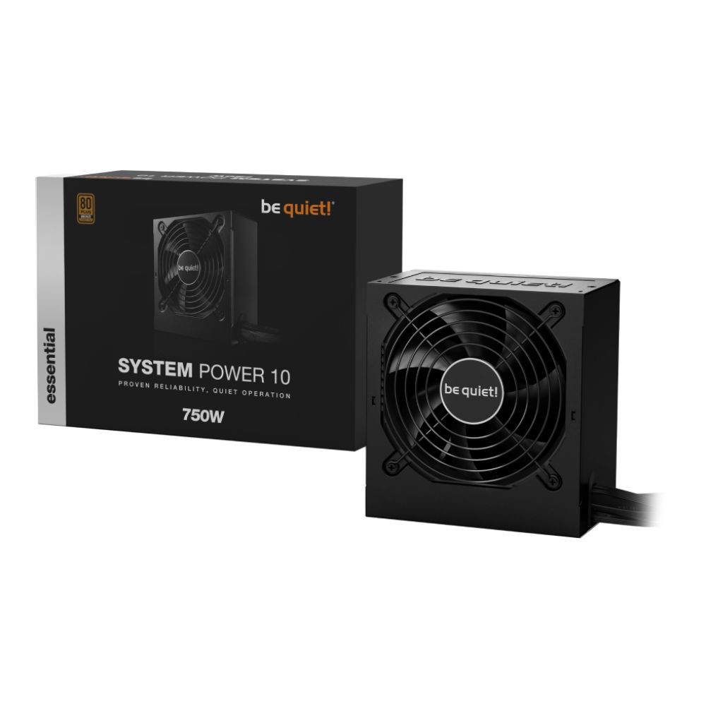 พาวเวอร์ซัพพลาย Be Quiet System Power 10 750Watt 80 Plus Bronze - 5Year