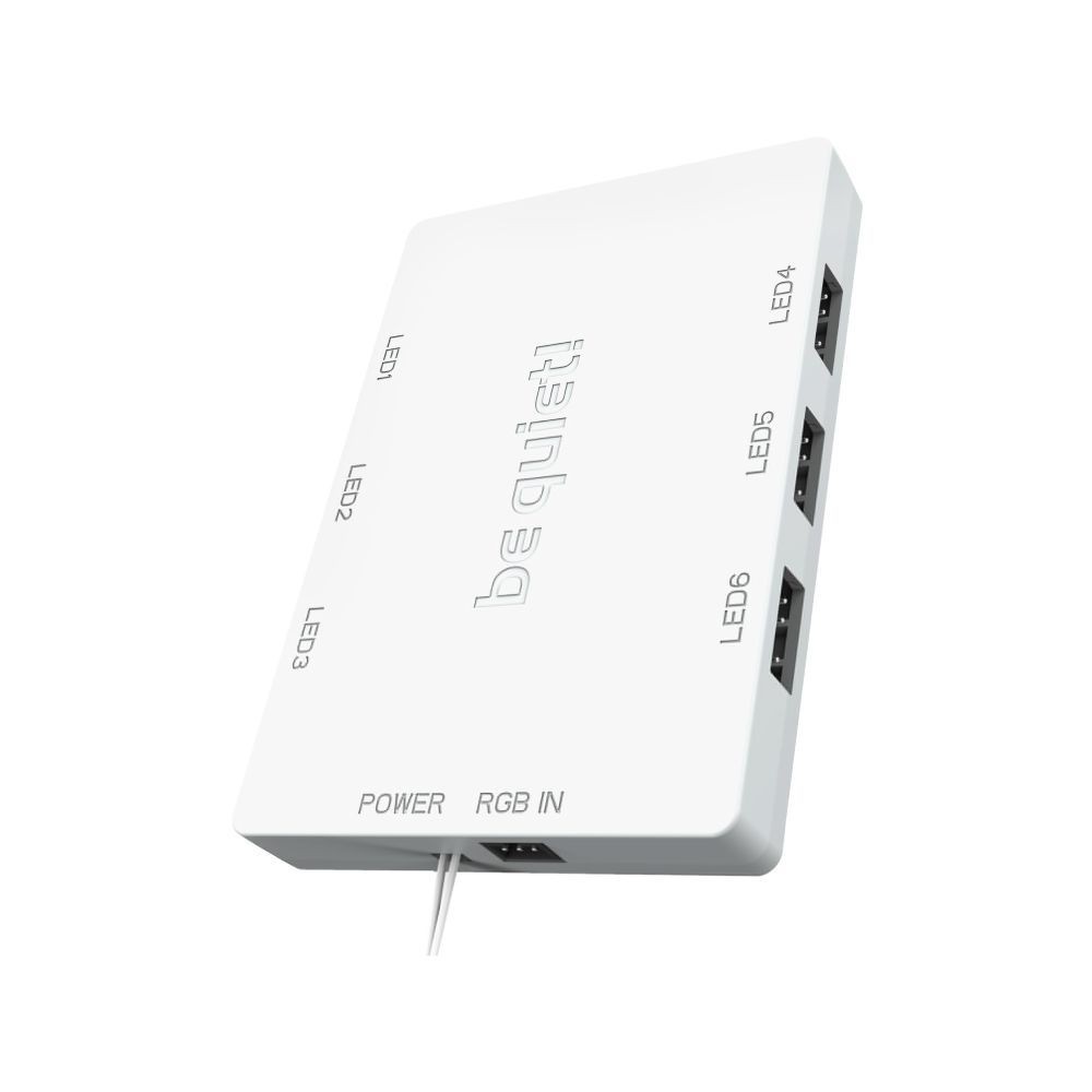 พัดลมคอม Be Quiet LIGHT WINGS 140mm PWM high-speed Triple-Pack (BL103) White