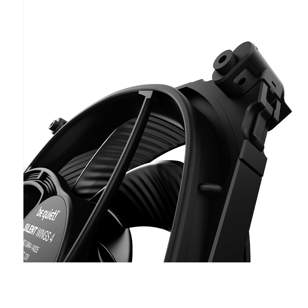 พัดลมคอม Be Quiet SILENT WINGS 4 140mm PWM high-speed (BL097) Black